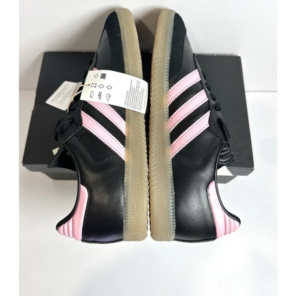 Adidas Samba Messi Black Pink Gum Soccer Shoes Men’s 11 Leather Sneakers JP7845 - Picture 4 of 8